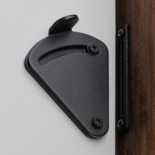 LATCH LOCK BARN DOOR BLACK