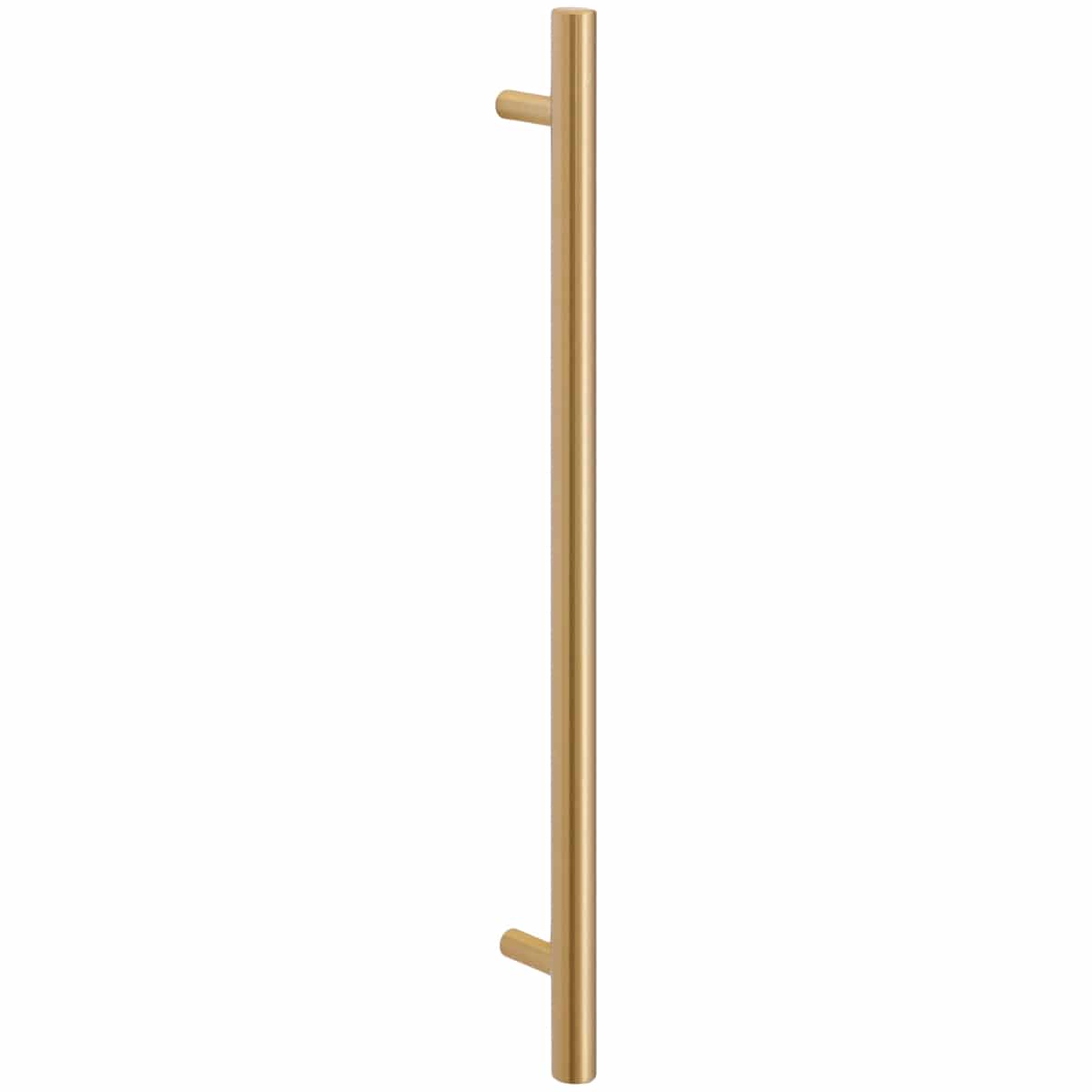 T HANDLE SATIN BRASS CTC 150X12MM 96MM