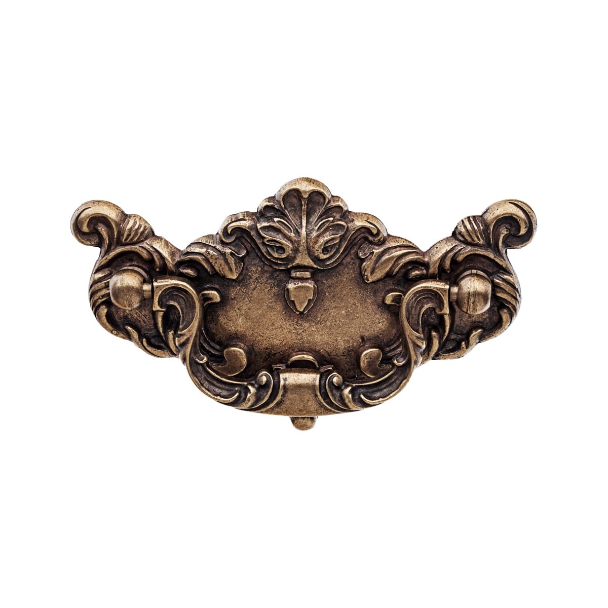 antique brass cabinet drop handle handles inc