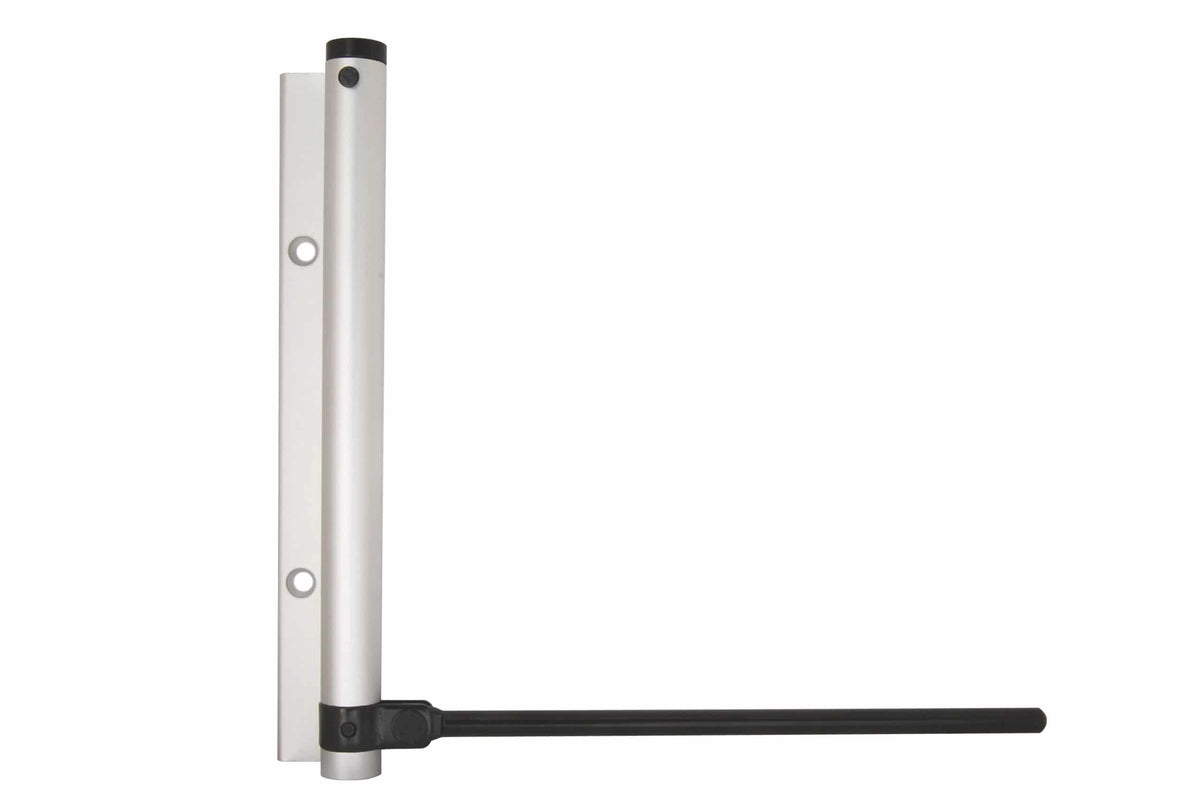 natural annodised interior light duty door closer justor