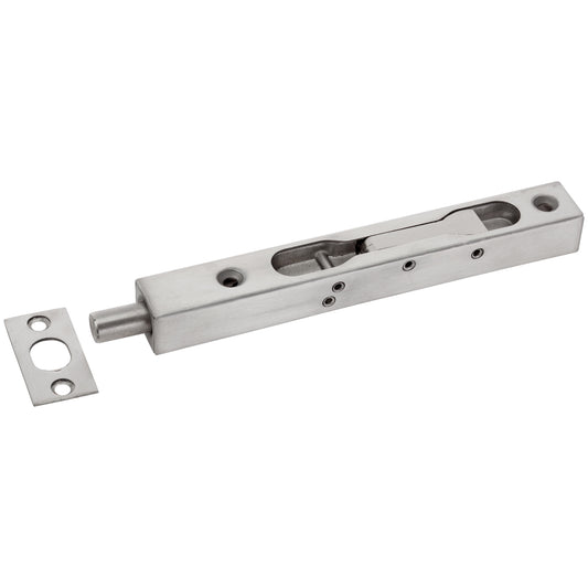 FLUSH BOLT 150mm STAINLESS STEEL BOX TYPE