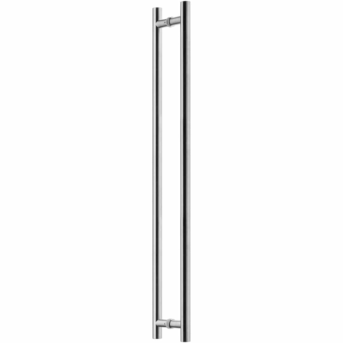 STRAIGHT T PULL HANDLE 1000MM X32MM CTC 750 STAINLESS STEEL