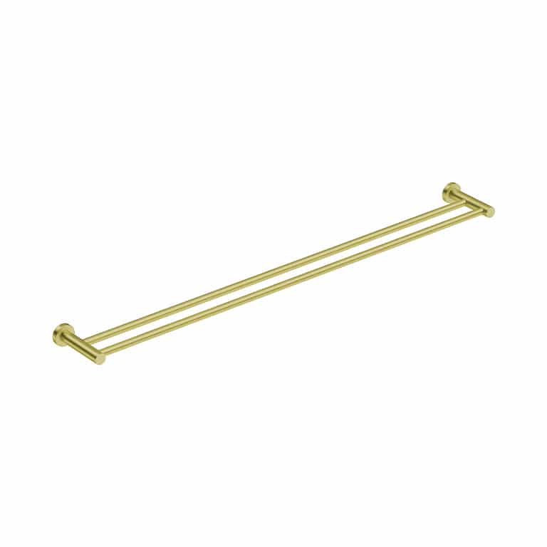 DOUBLE TOWEL RAIL -CHAMPAGNE GOLD 1100MM