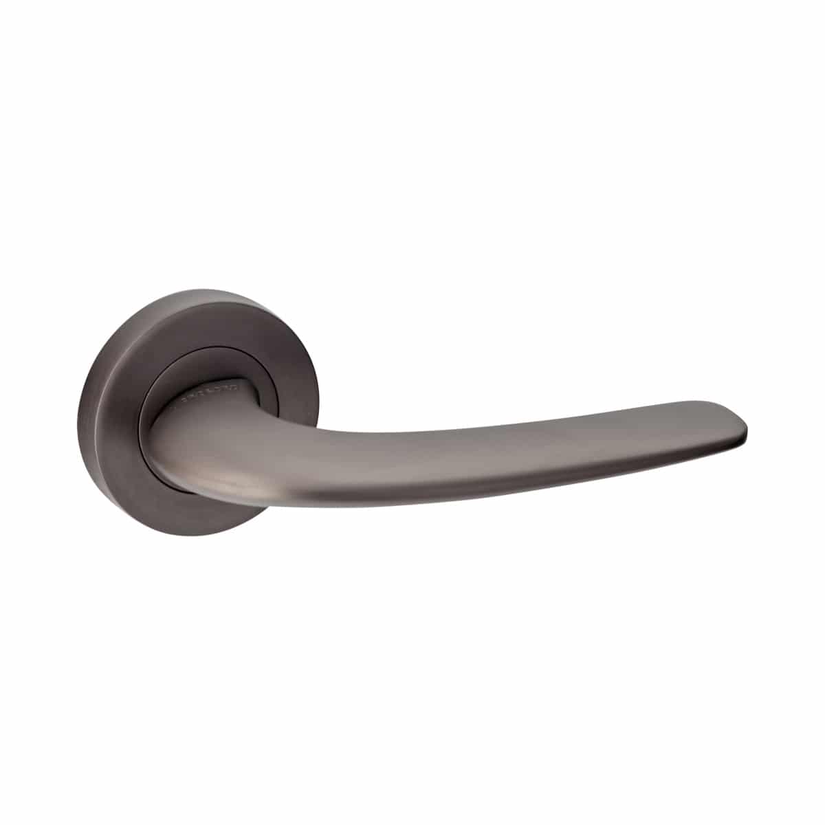 titanium lever handle on round rose handles inc
