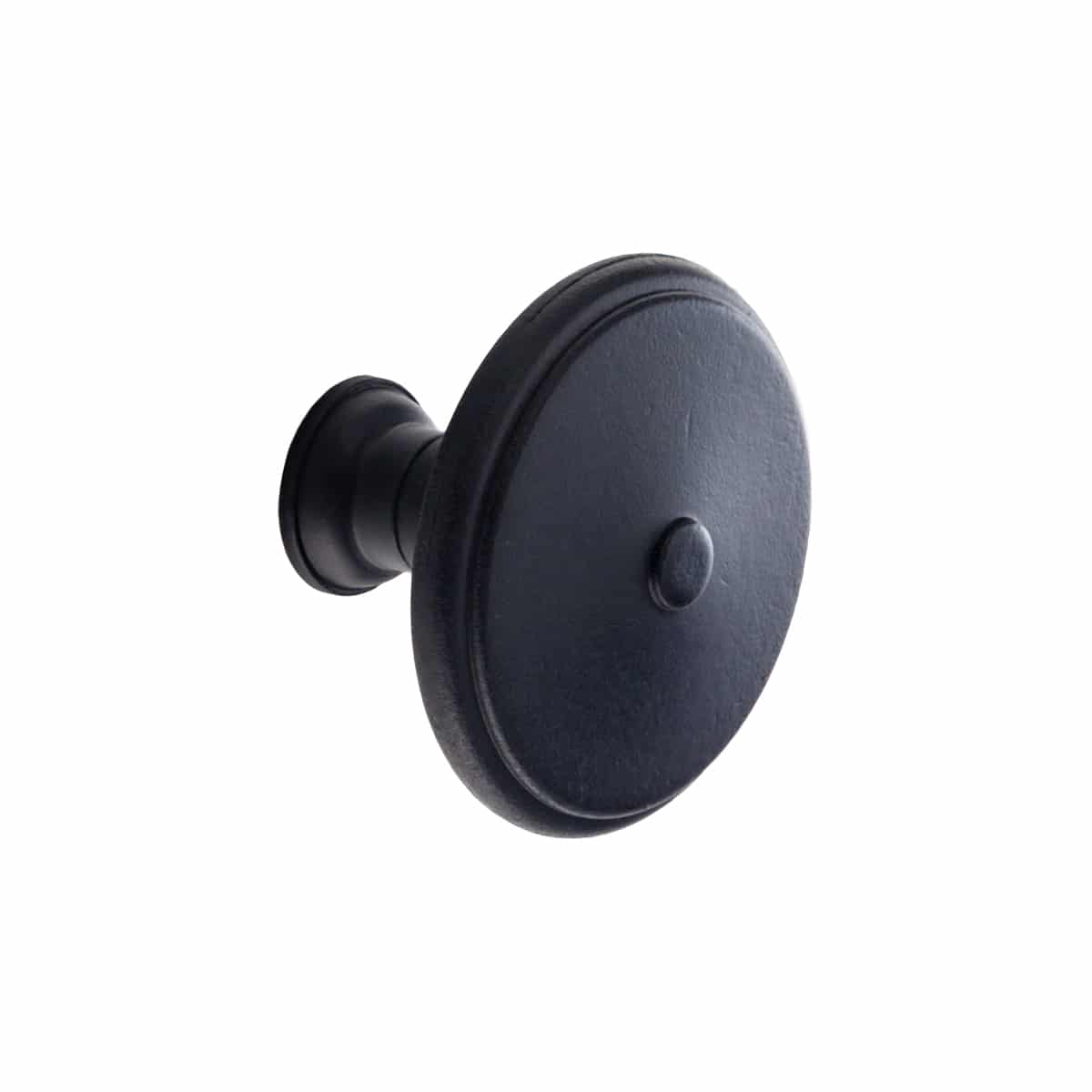 ROUND KNOB BLACK 35MM