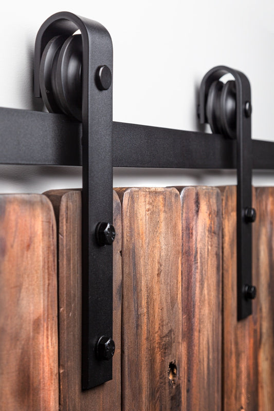 BARN DOOR SLIDING SET SOFT CLOSE 2M