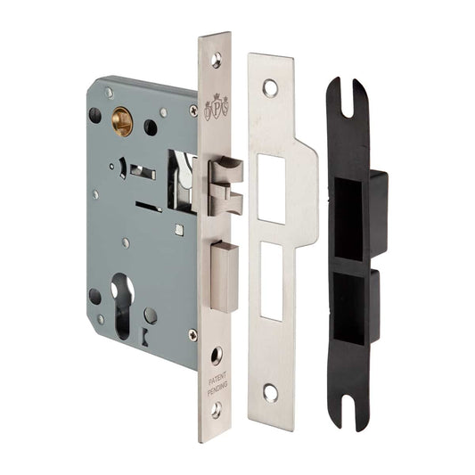 CYLINDER SASH LOCK 60mm STAINLESS STEEL
