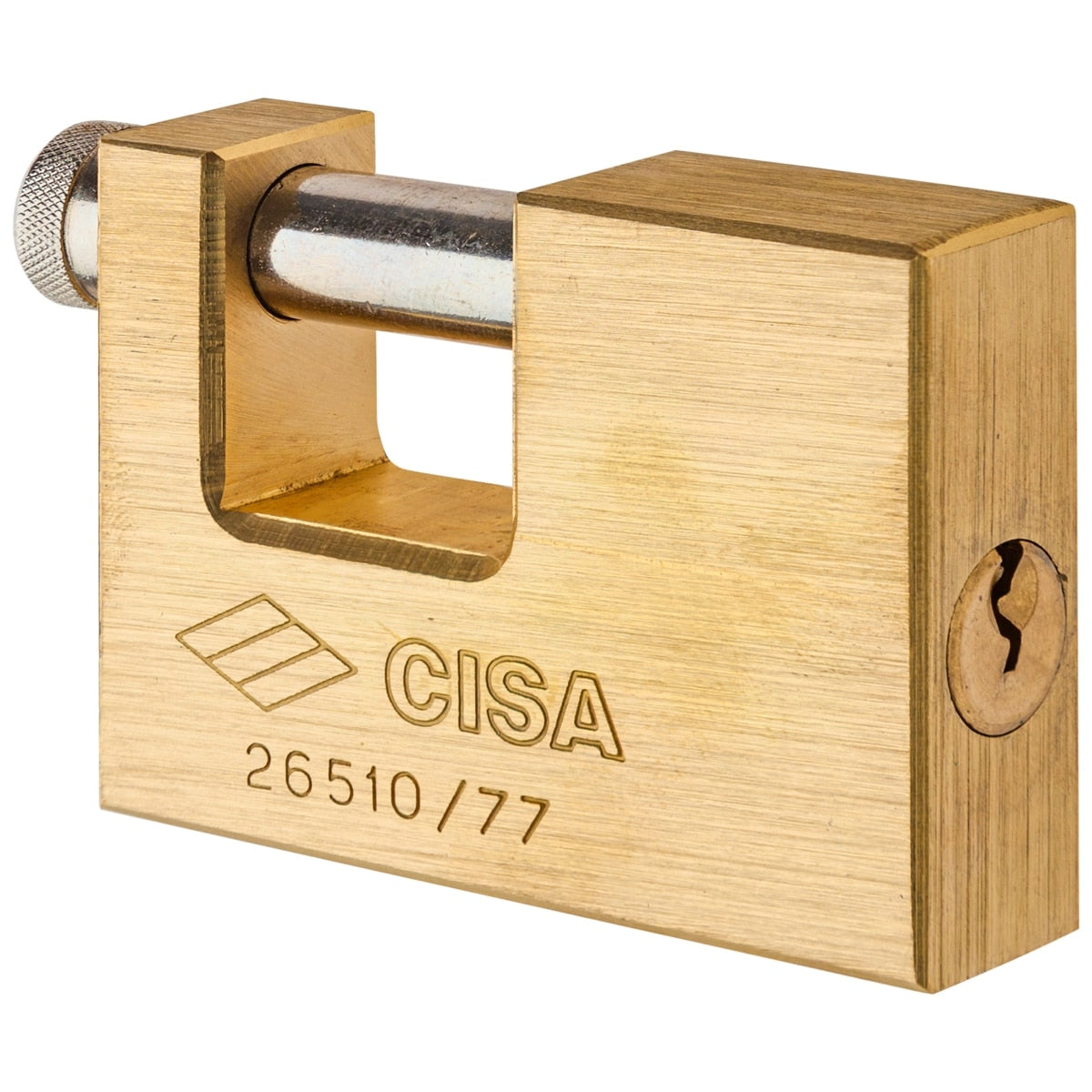 PADLOCK SOLID BRASS SLIDE BOLT