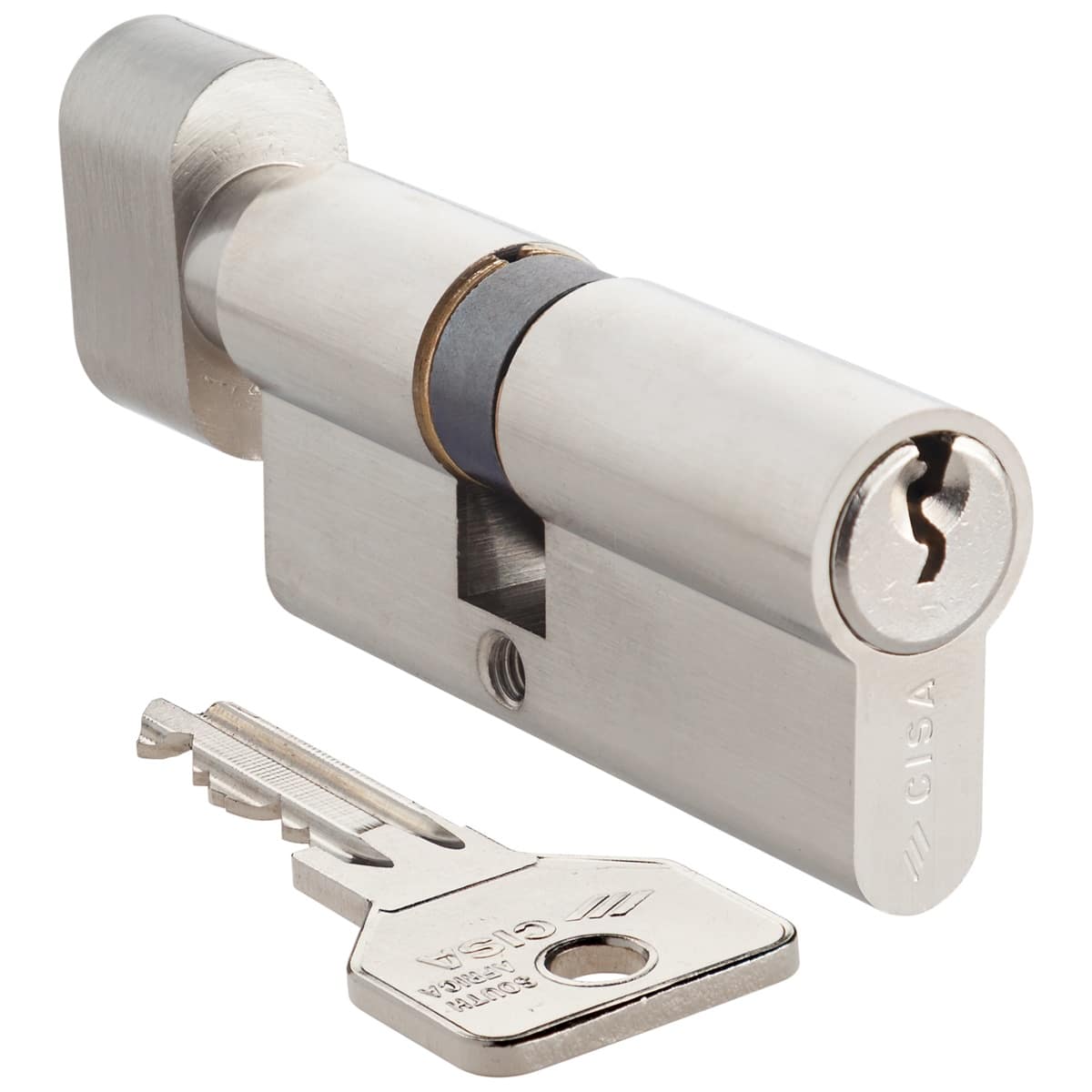 nickel offset knob cylinder cisa