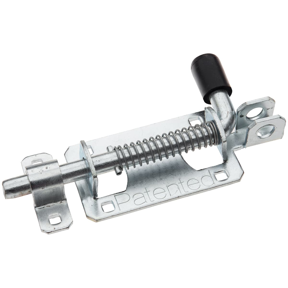 PAD BOLT HEAVY DUTY LOCKABLE SPRING LOADED 180mm STRAIGHT