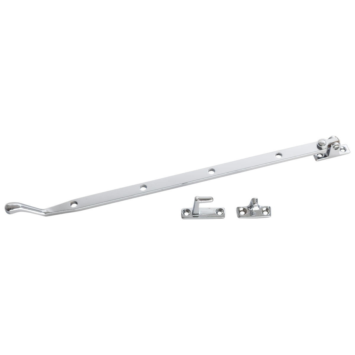 COMBINATION STAY & FAST. 300mm CHROME