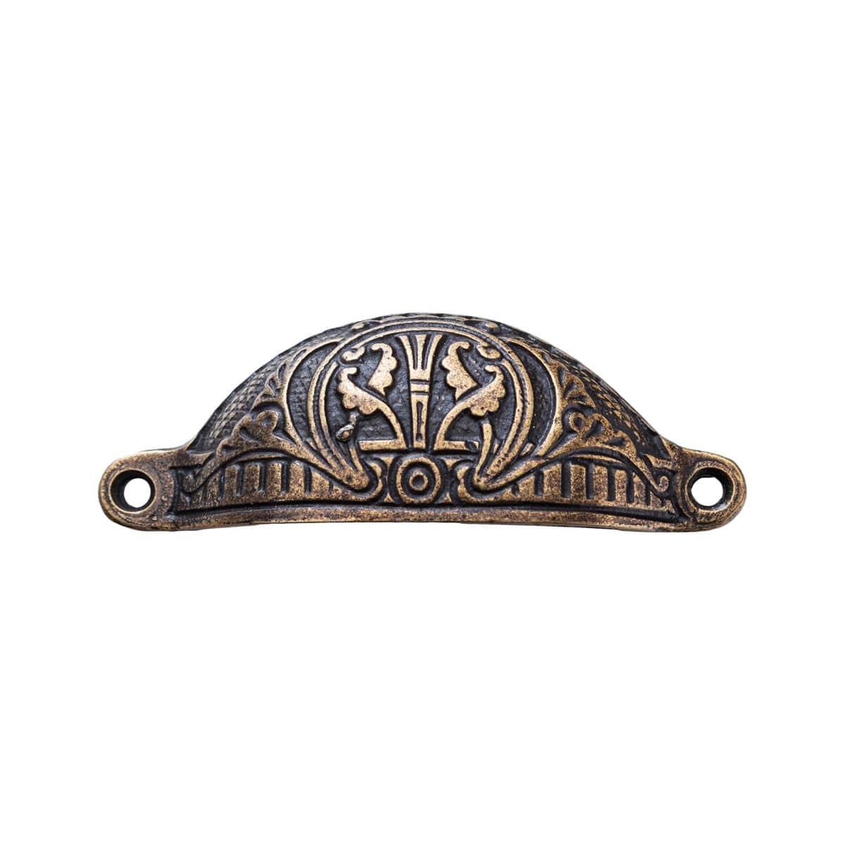 antique brass cabinet cup handle handles inc