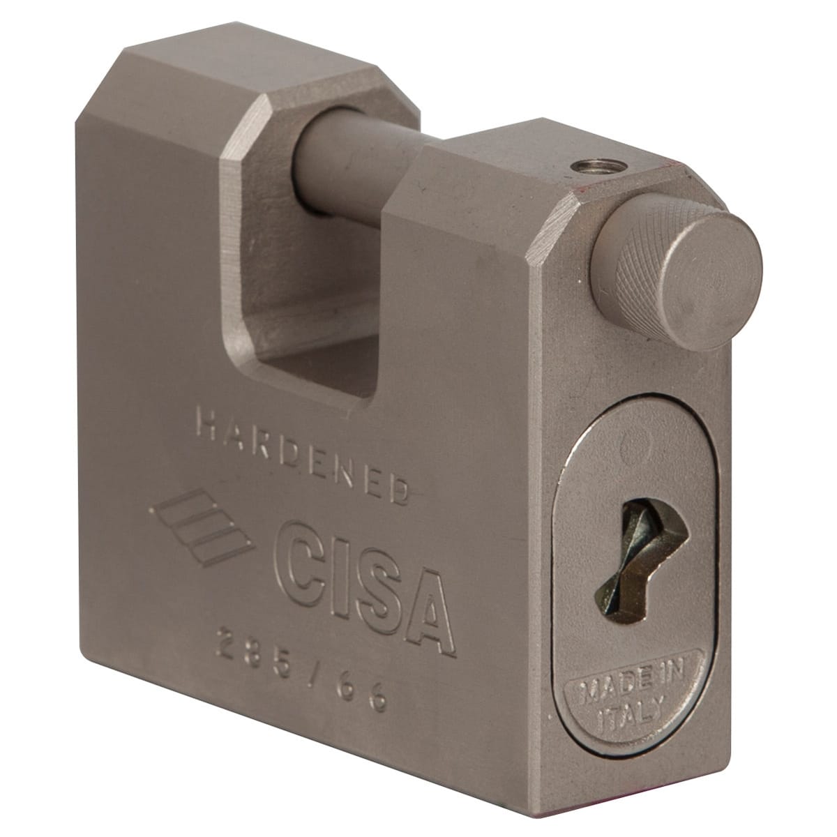 PADLOCK SLIDE BOLT HARDENED STEEL
