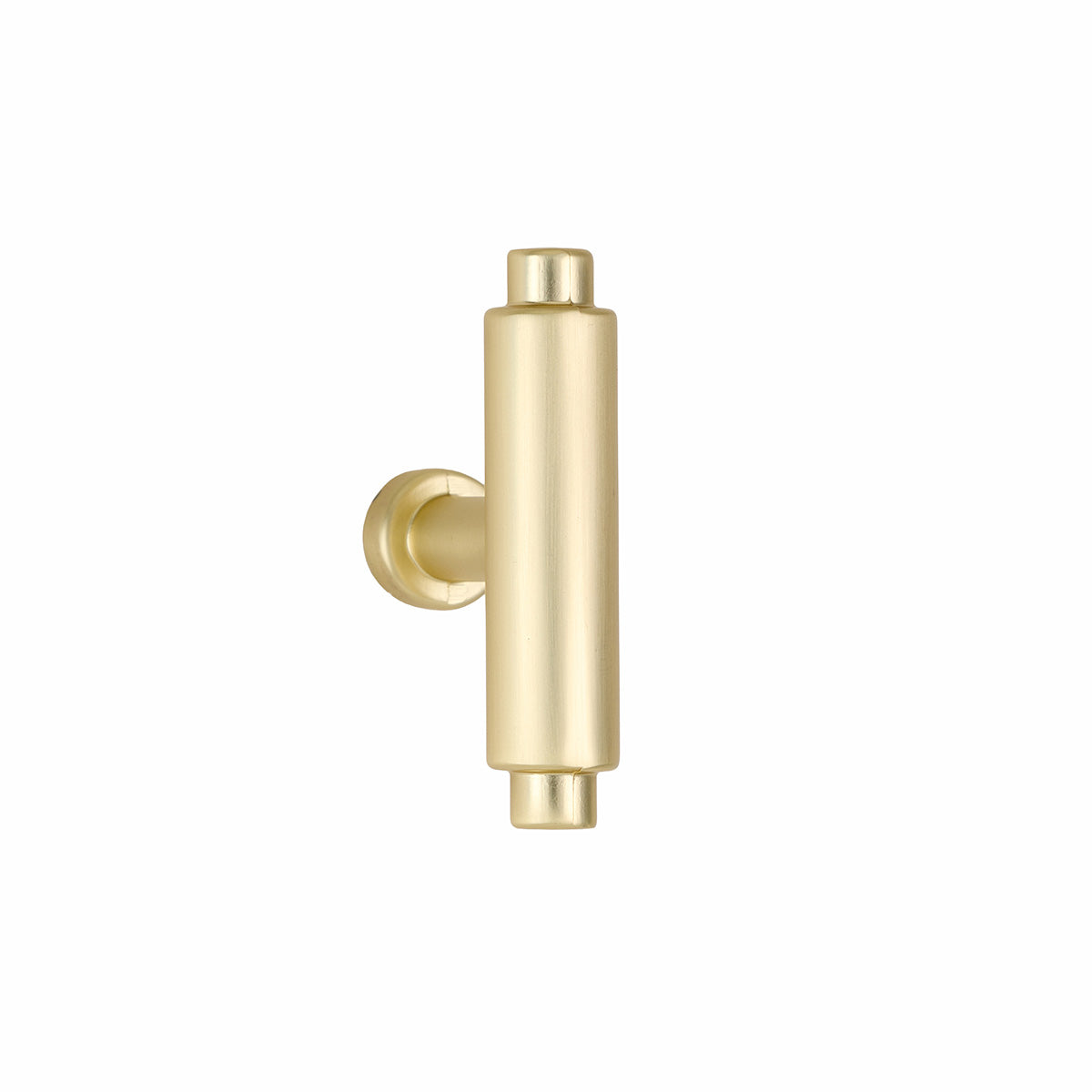 KNOB SATIN BRASS