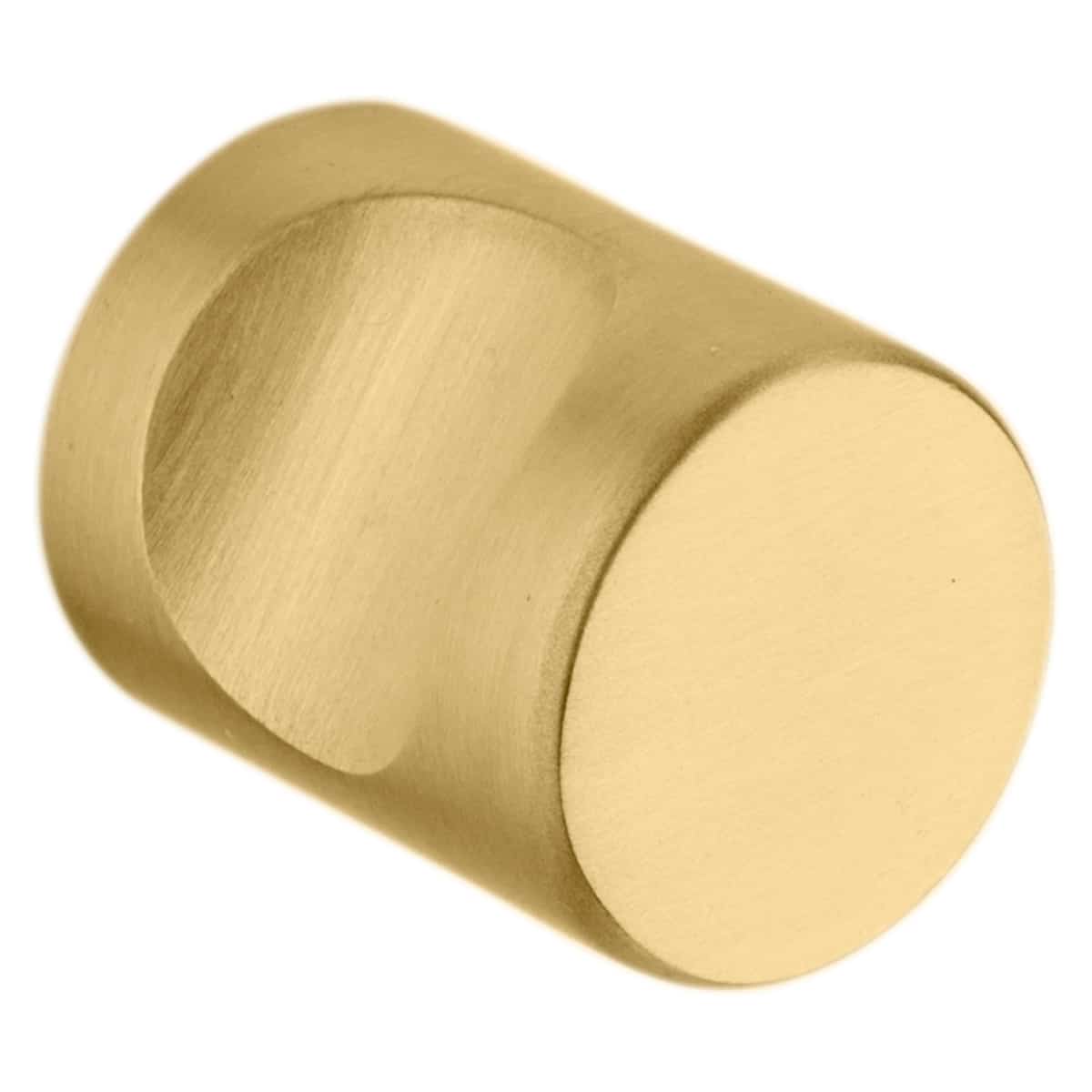KR KNOB SATIN BRASS 20x25mm