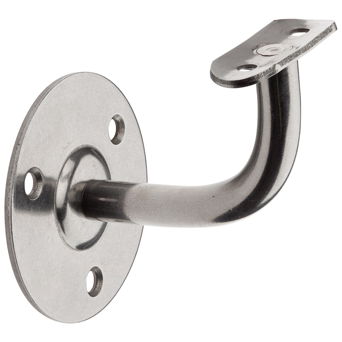 HANDRAIL SUPPORT 90 DEGREES S/STEEL 75MM