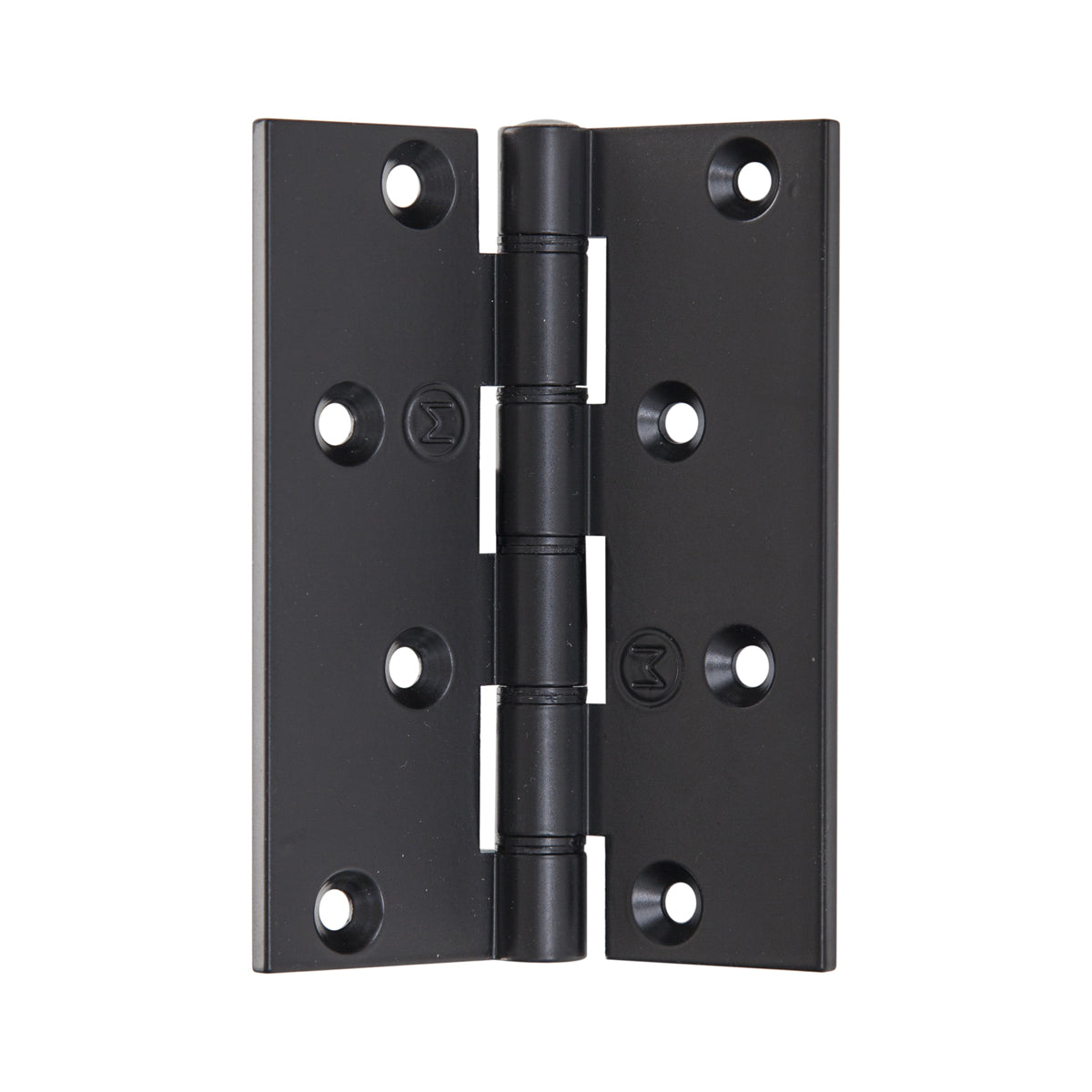 BUTT HINGE ALU BLACK 100X75