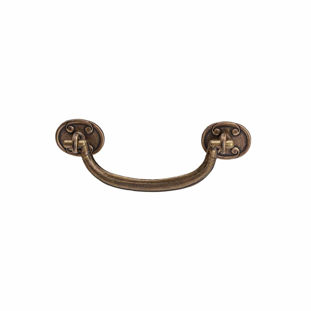antique brass cabinet drop handle handles inc