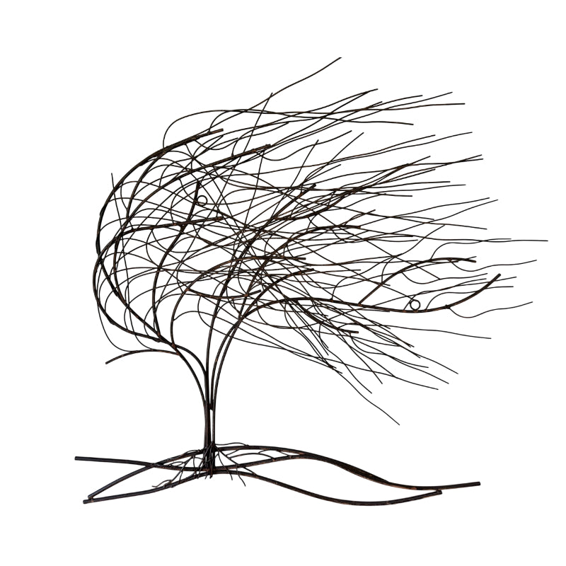 WINDSWEPT TREE – RUST