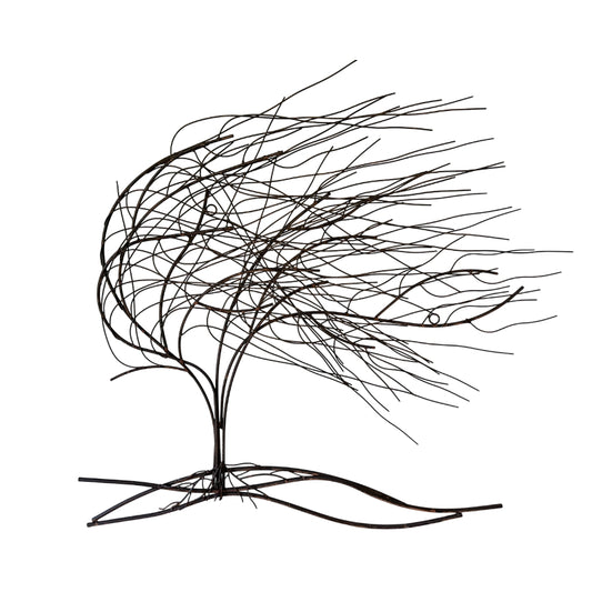 WINDSWEPT TREE – RUST
