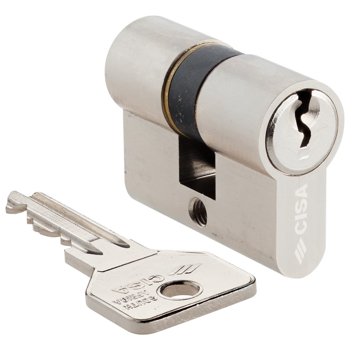 nickel double cylinder cisa