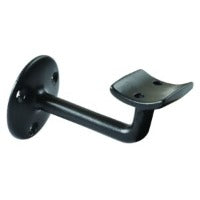 CRANKED HANDRAIL BRACKET BLACK