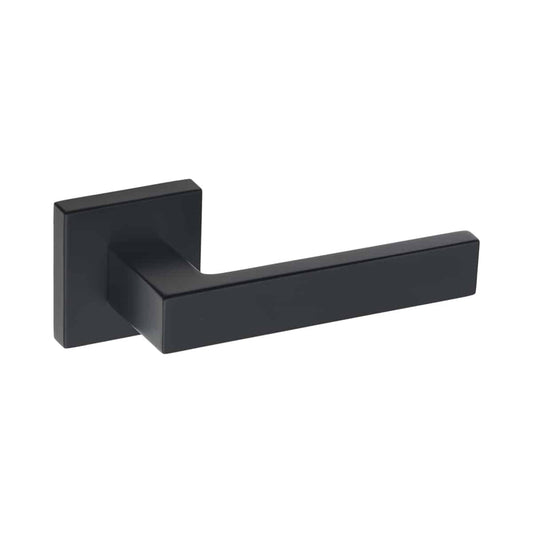 VALENTINO DOOR HANDLE MATT BLACK SQUARE ROSE