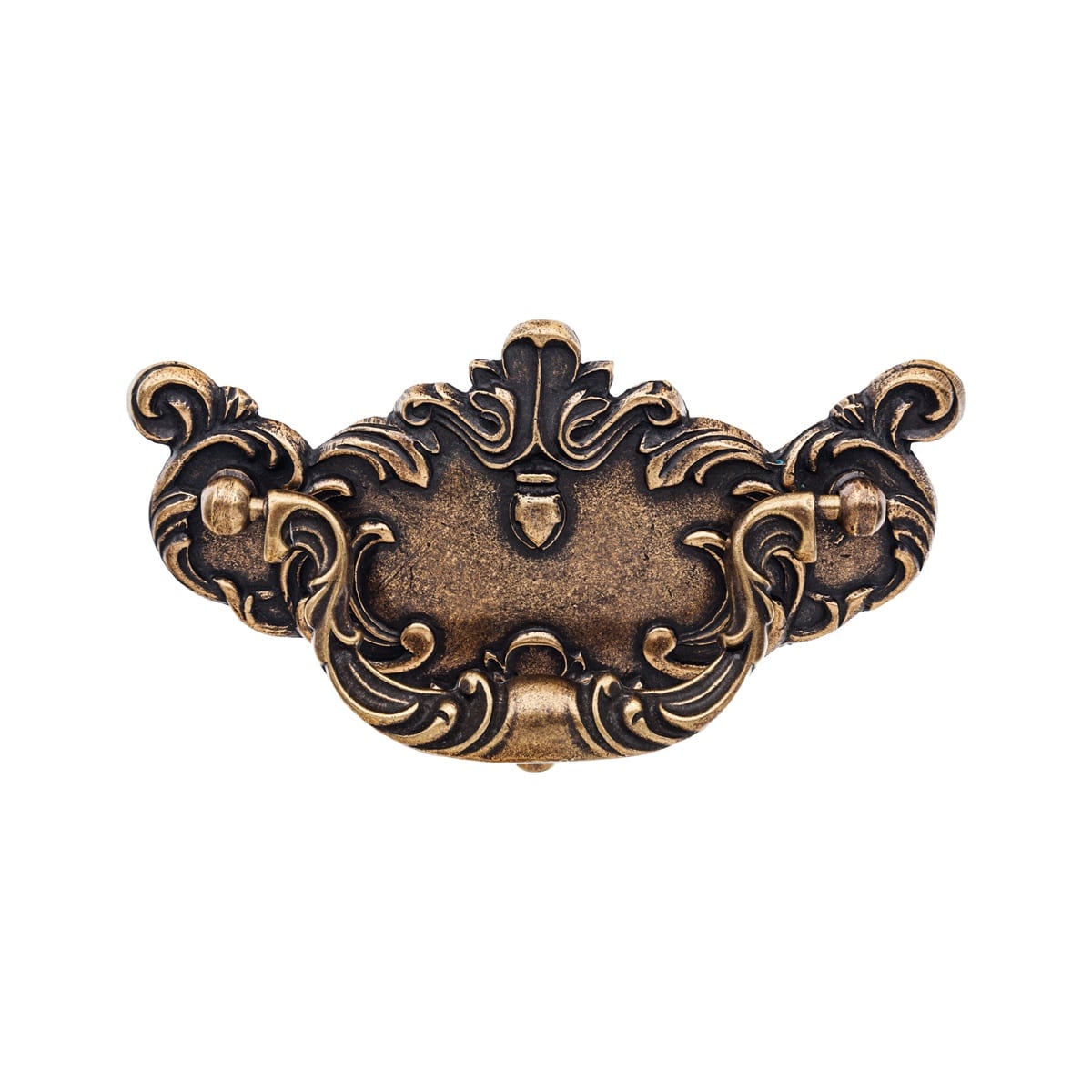 antique brass cabinet drop handle handles inc