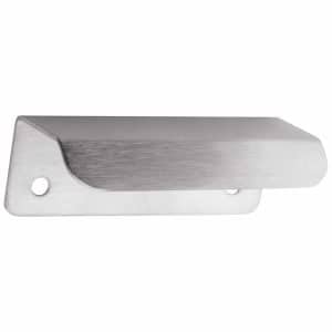 LIP HANDLE BRUSHED S/STEEL 85X36.3MM