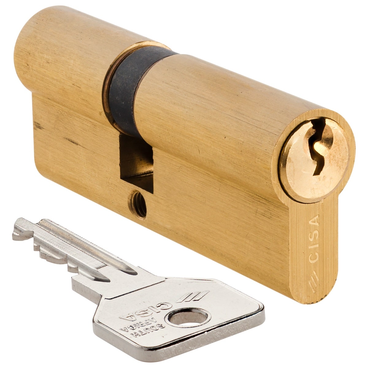 brass offset double cylinder cisa