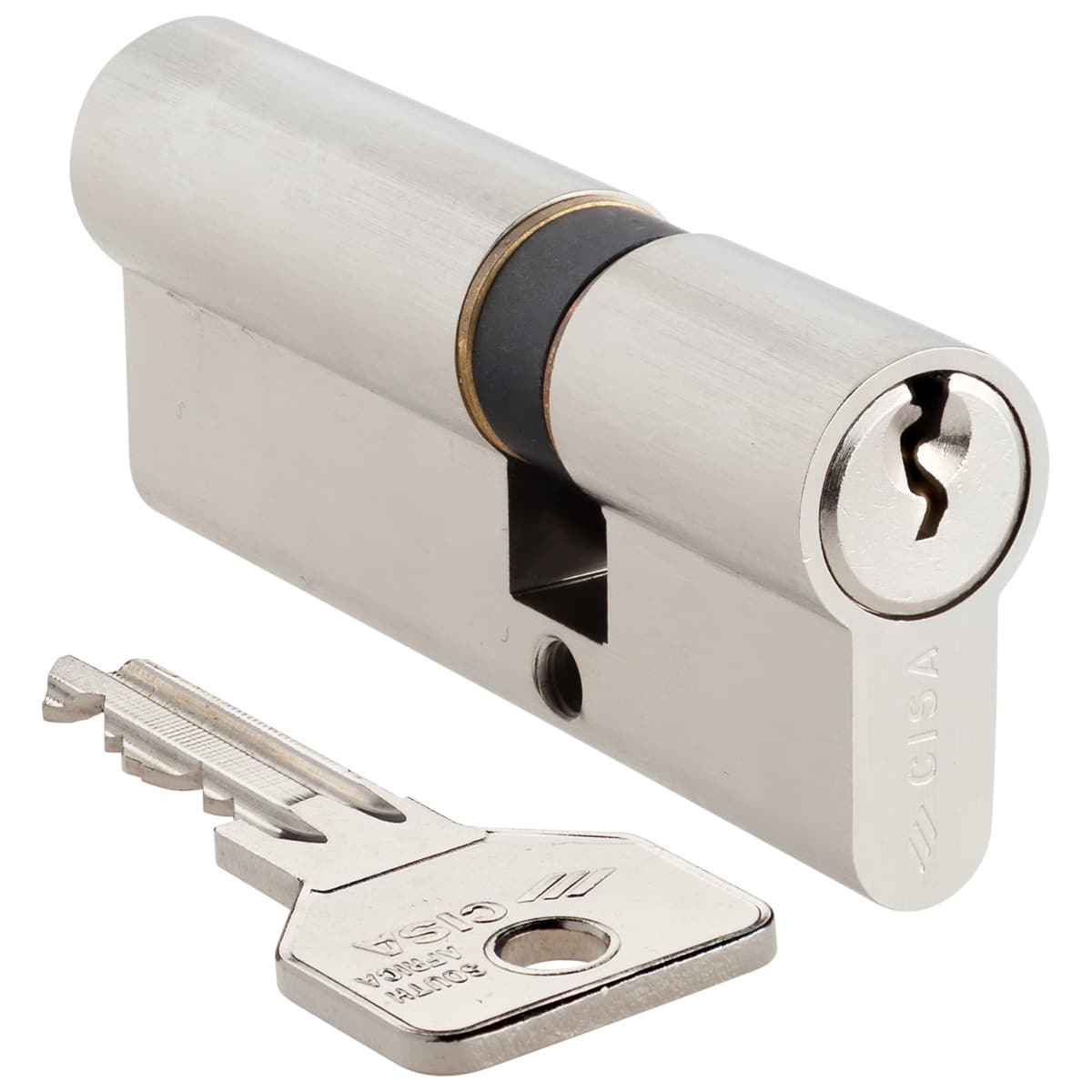 nickel offset double cylinder cisa
