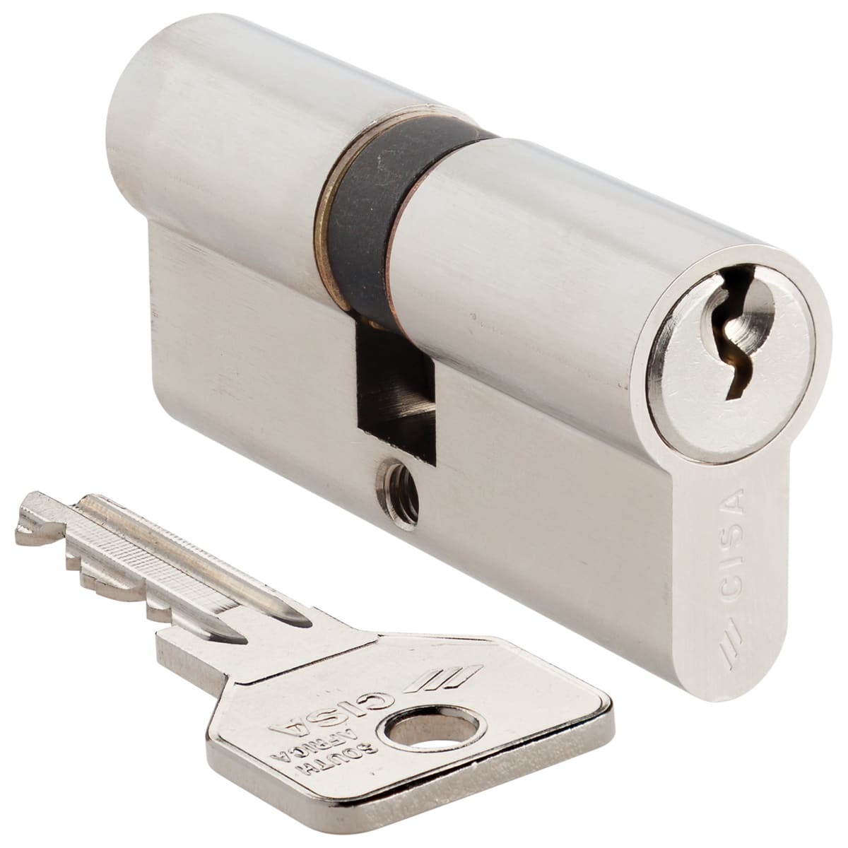 nickel double cylinder cisa