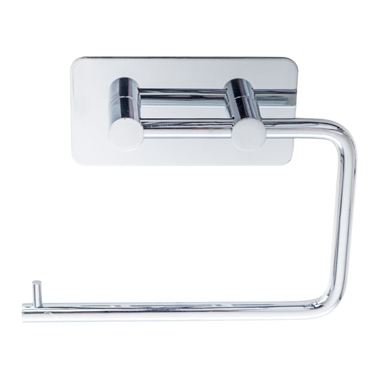 SELF ADH TOILET ROLL HOLDER POLISHED STAINLESS STEEL