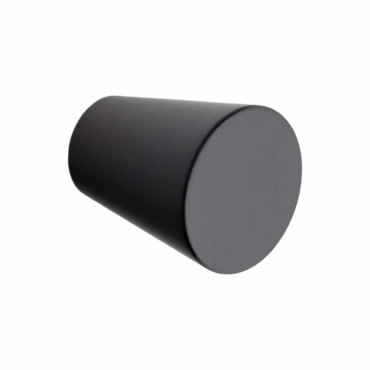 CONICAL KNOB BLACK 22MM