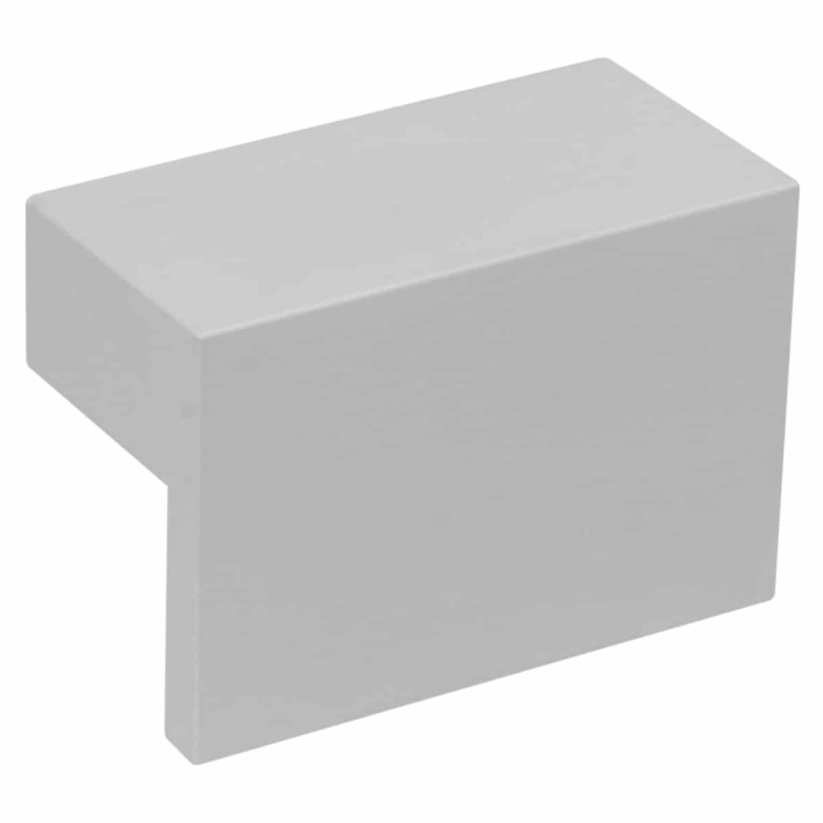 Natural anodised flag grip cabinet handle Handles Inc