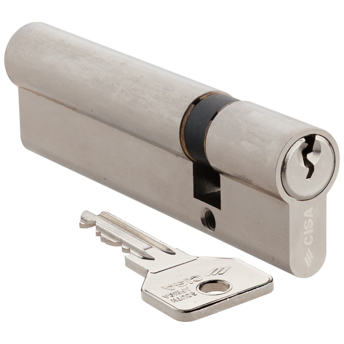nickel offset double cylinder cisa