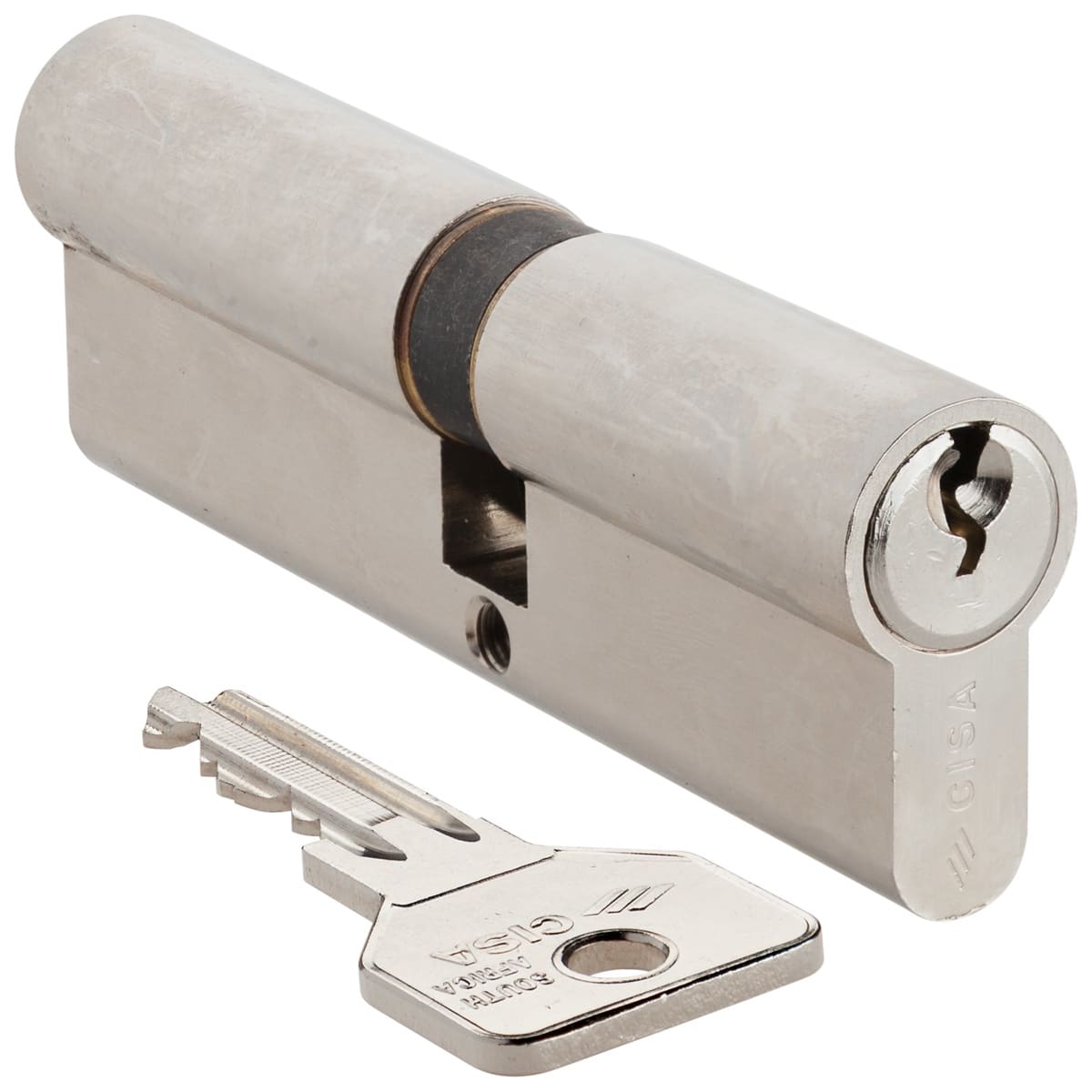 nickel double cylinder cisa