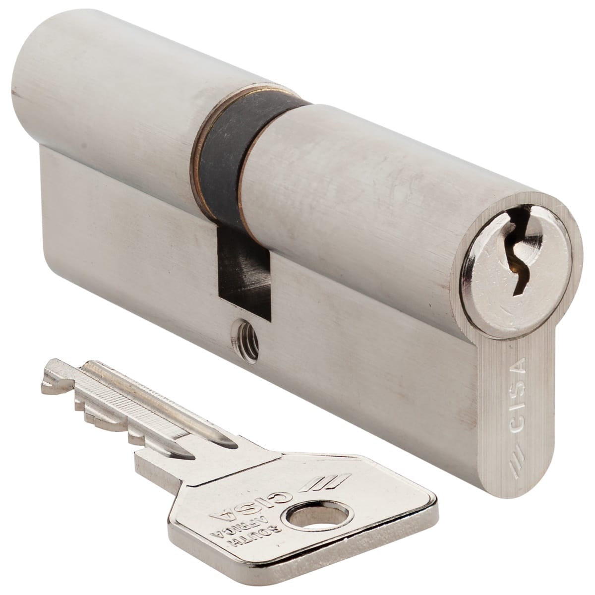 nickel double cylinder cisa