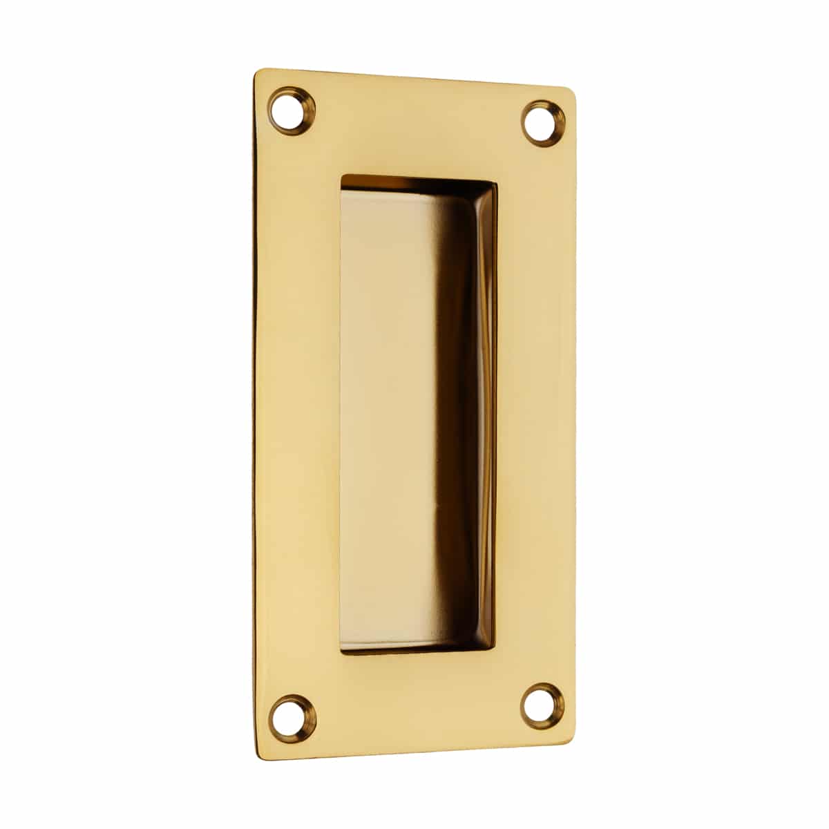 RECTANGULAR FLUSH PULL 102X51mm PVD