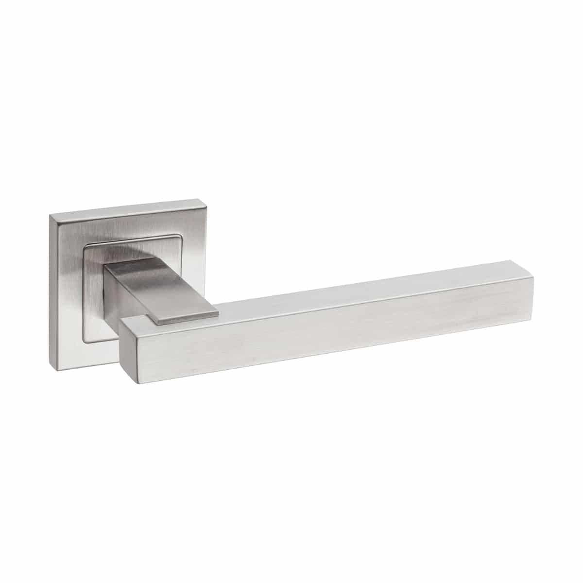 LEVER HANDLE ON ROSE WITH ESCUTION