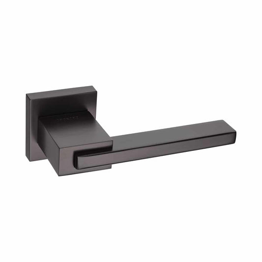 ALEXA LEVER SQUARE ROSE TITANIUM INCLUDING ESCUTCHEONS