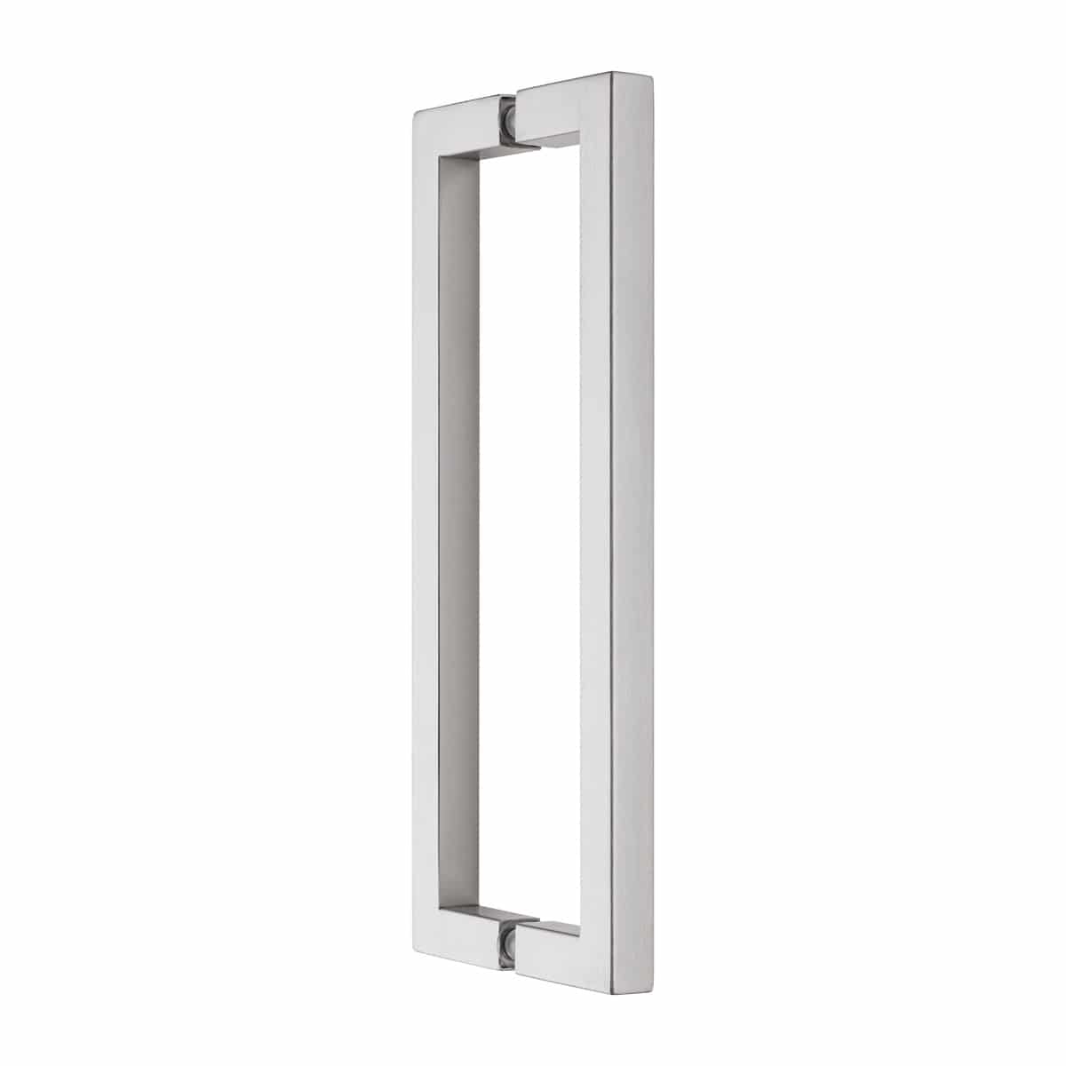 brushed stainless steel pull handle handles inc