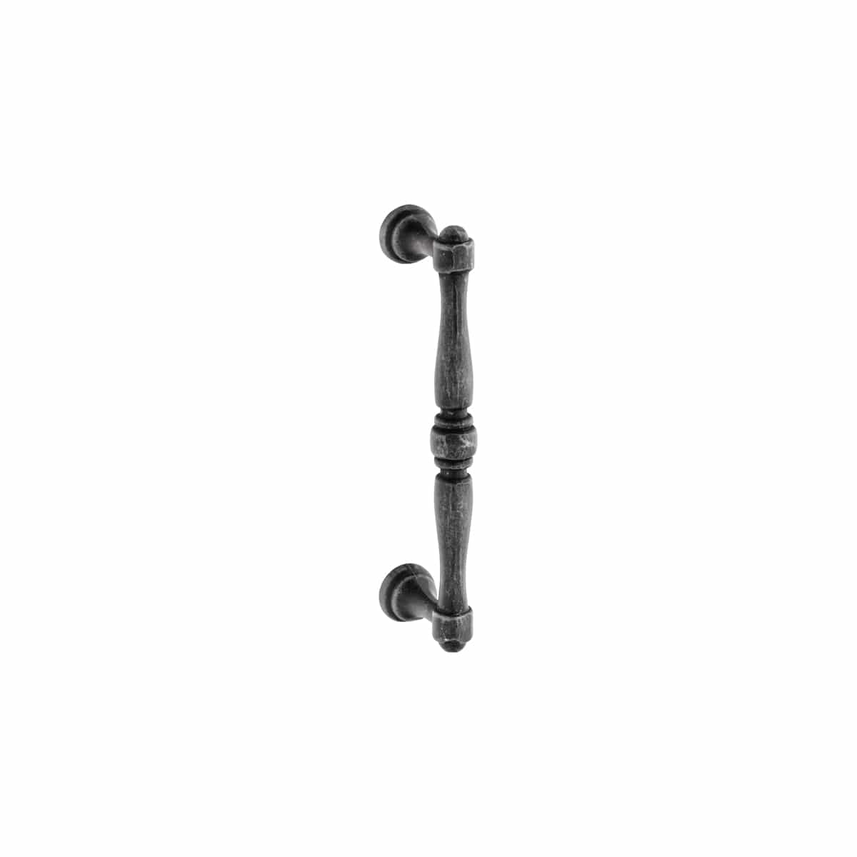 ROUND HANDLE ANTIQUE SILVER 96MM