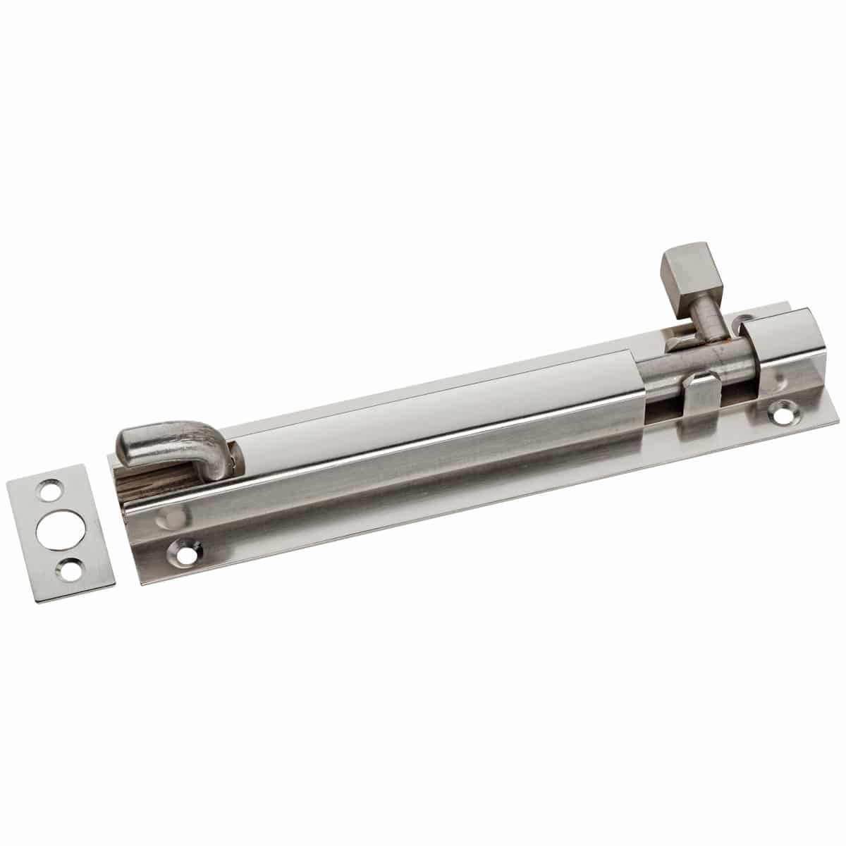 satin nickel barrel bolt handles inc
