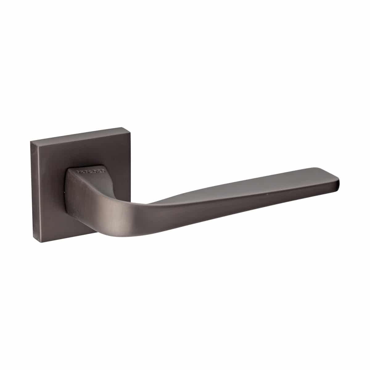 titanium lever handle on square rose handles inc