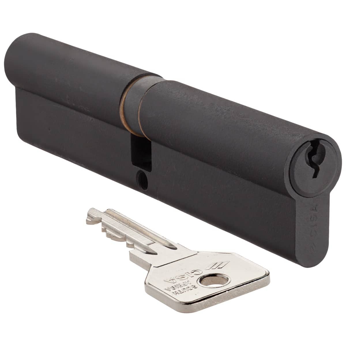black double cylinder cisa