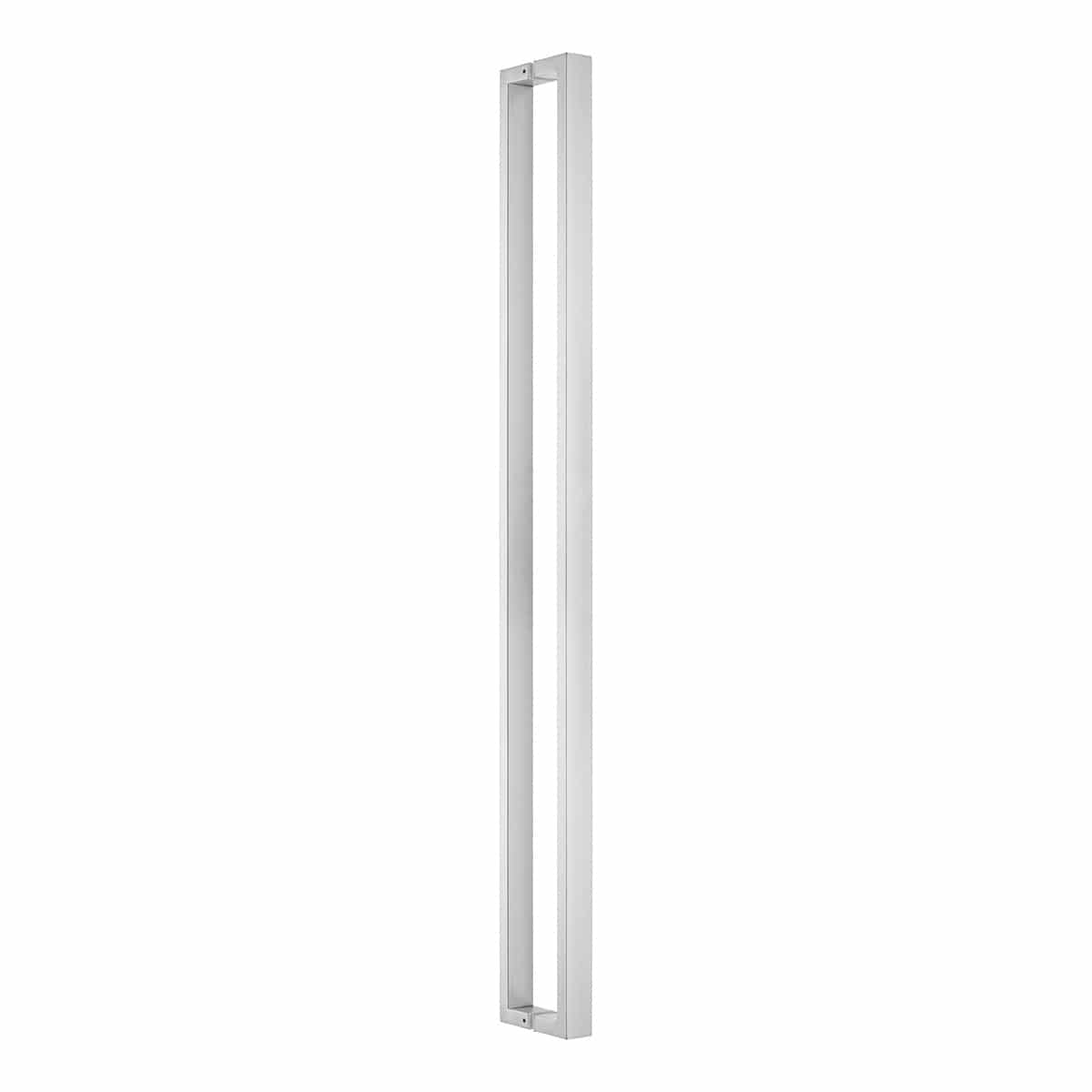 brushed stainless steel square pull handle hadnles inc