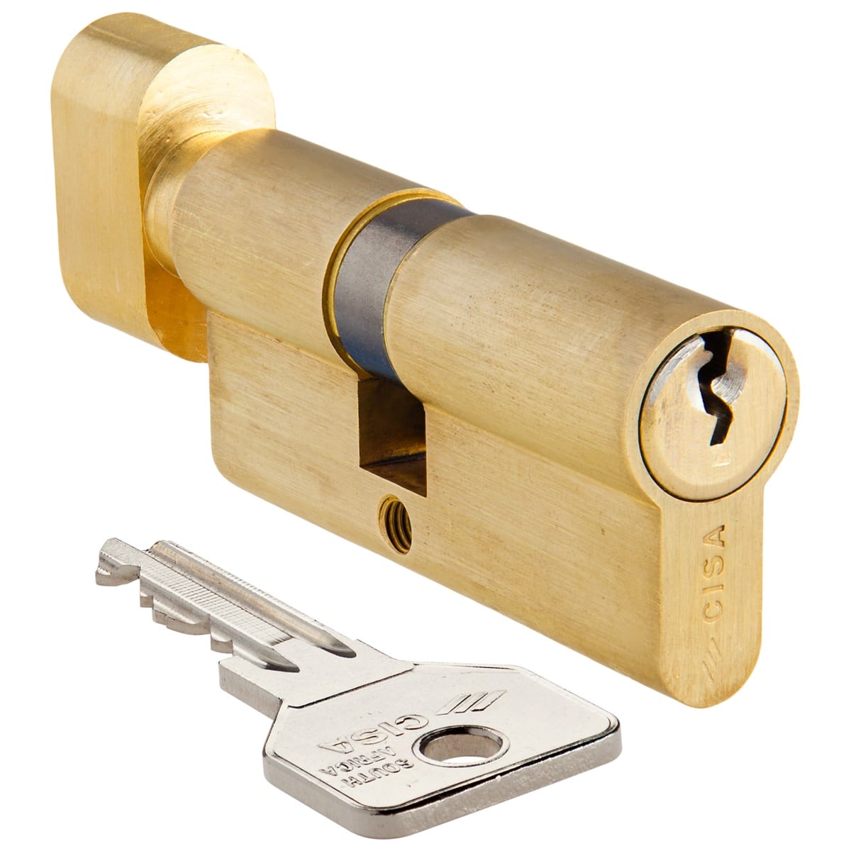 brass knob cylinder cisa