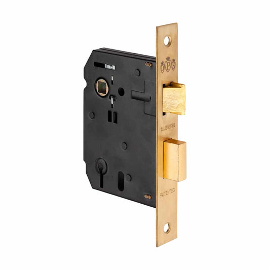 DPS 3 LEVER LOCK SASH LOCK BRS