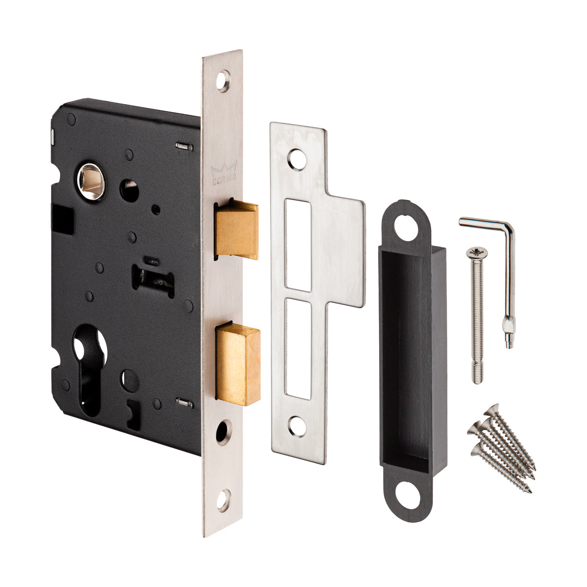 D036S CYL SASH LOCK SS